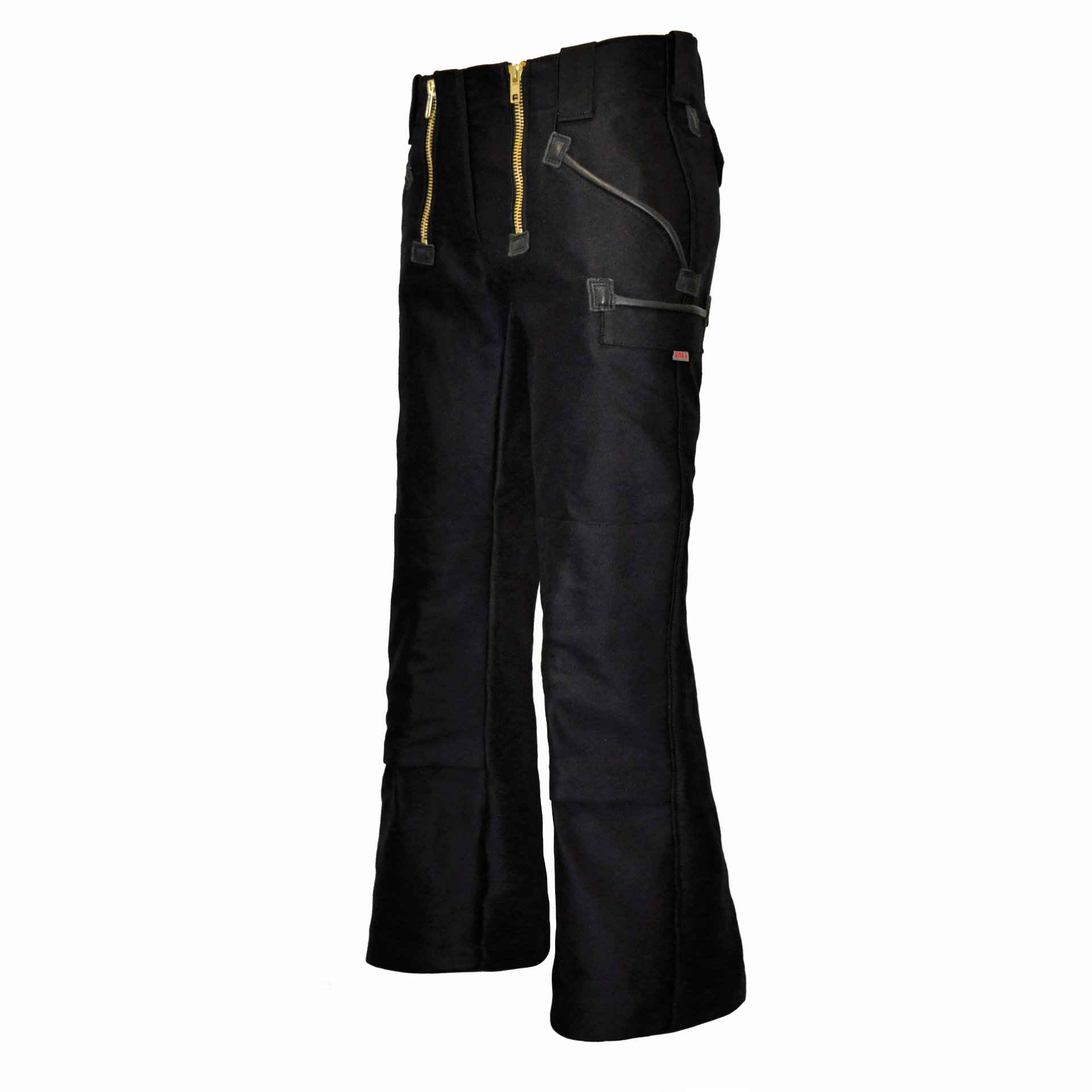 MAGNUM 74 - Zunfthose - Serie ZUNFT EXCLUSIV - Deutschleder - 74 cm Schlag - Schwarz