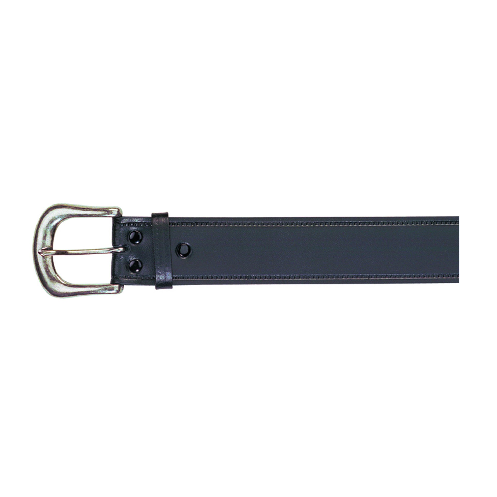 Arbeitsgürtel aus Rindleder - 3 mm - Schnalle 43 - schwarz