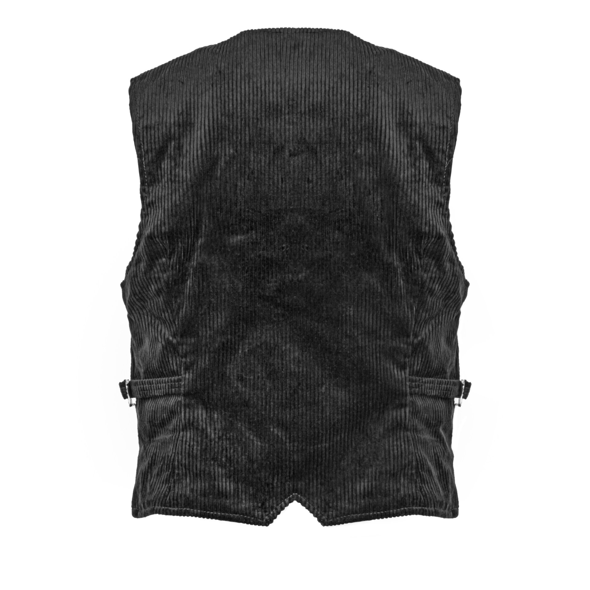 MAJOR - Zunftweste - Serie 86ST - Goliath-Cord - Rücken aus Cord - Schwarz