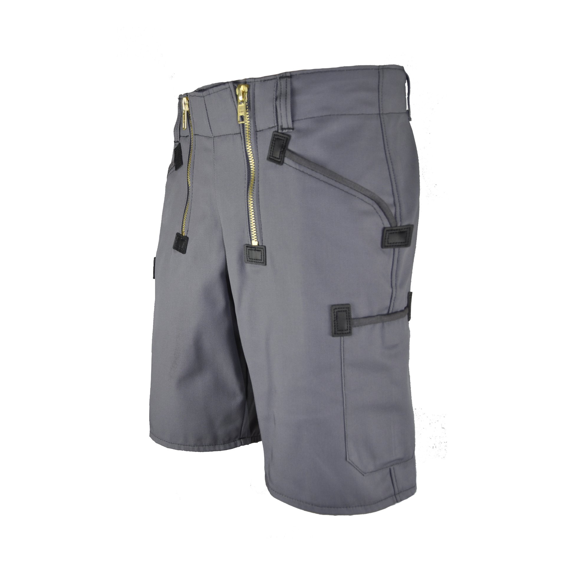 ISAR - Zunftshort - Serie ZUNFT CLASSIC - Mischkörper -   Grau - Größe: 50