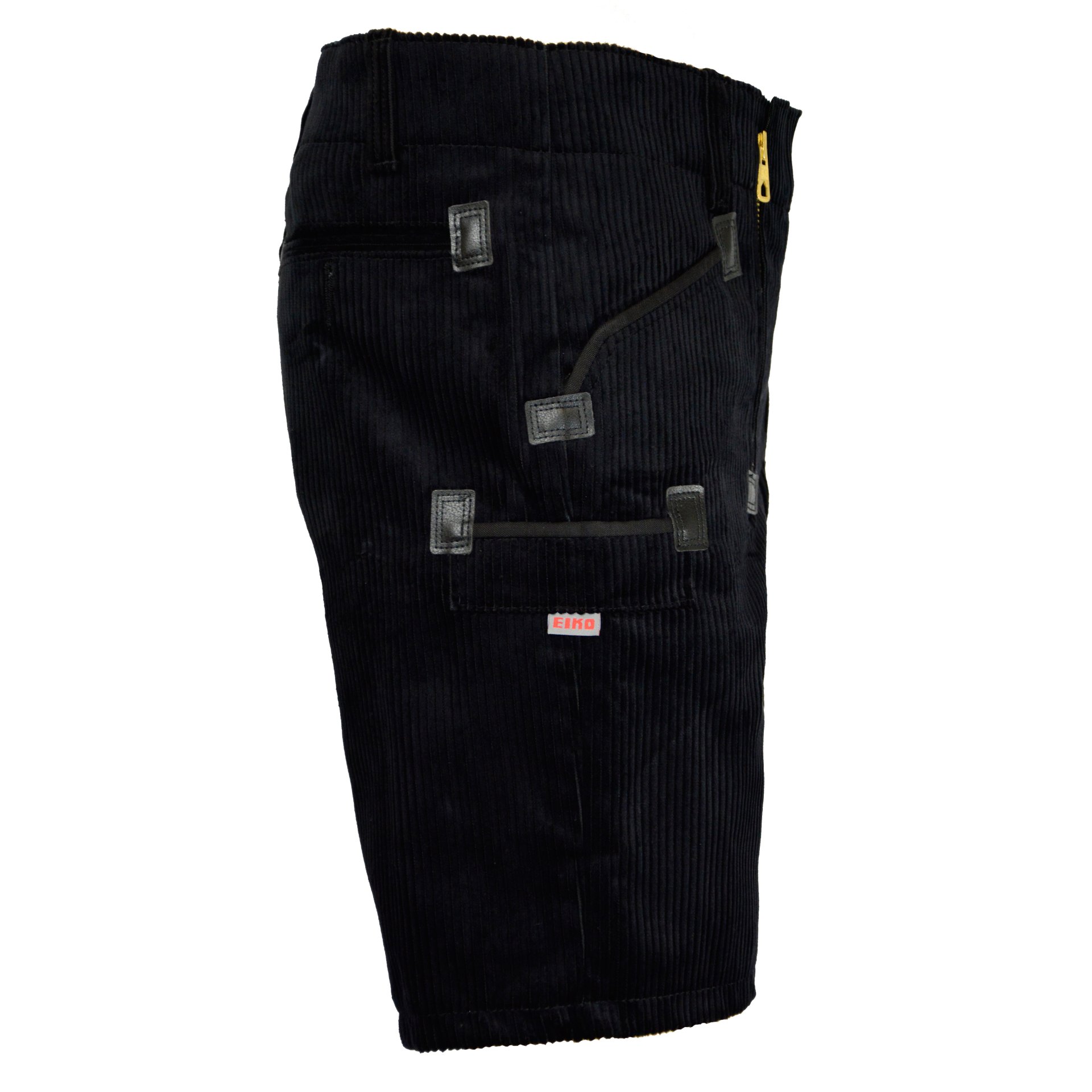 WESER - Zunftshort - Serie ZUNFT CLASSIC - Trenkercord -   Schwarz - Größe: 48