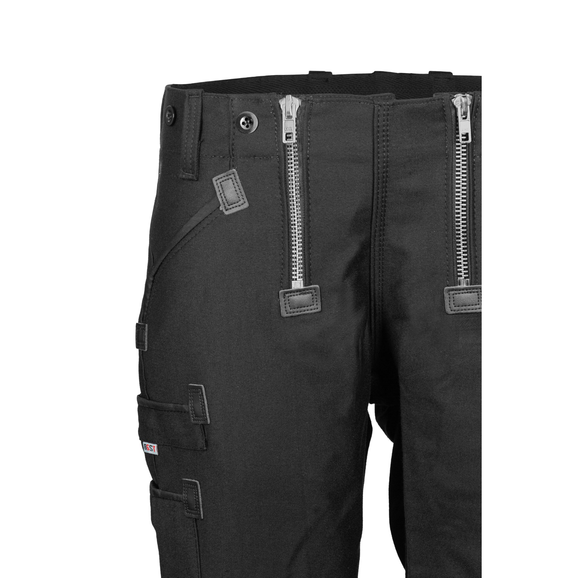 SKINNY - Zunfthose - Serie 86ST - elastischer Doppelpilot leicht -   Schwarz - Größe: 54