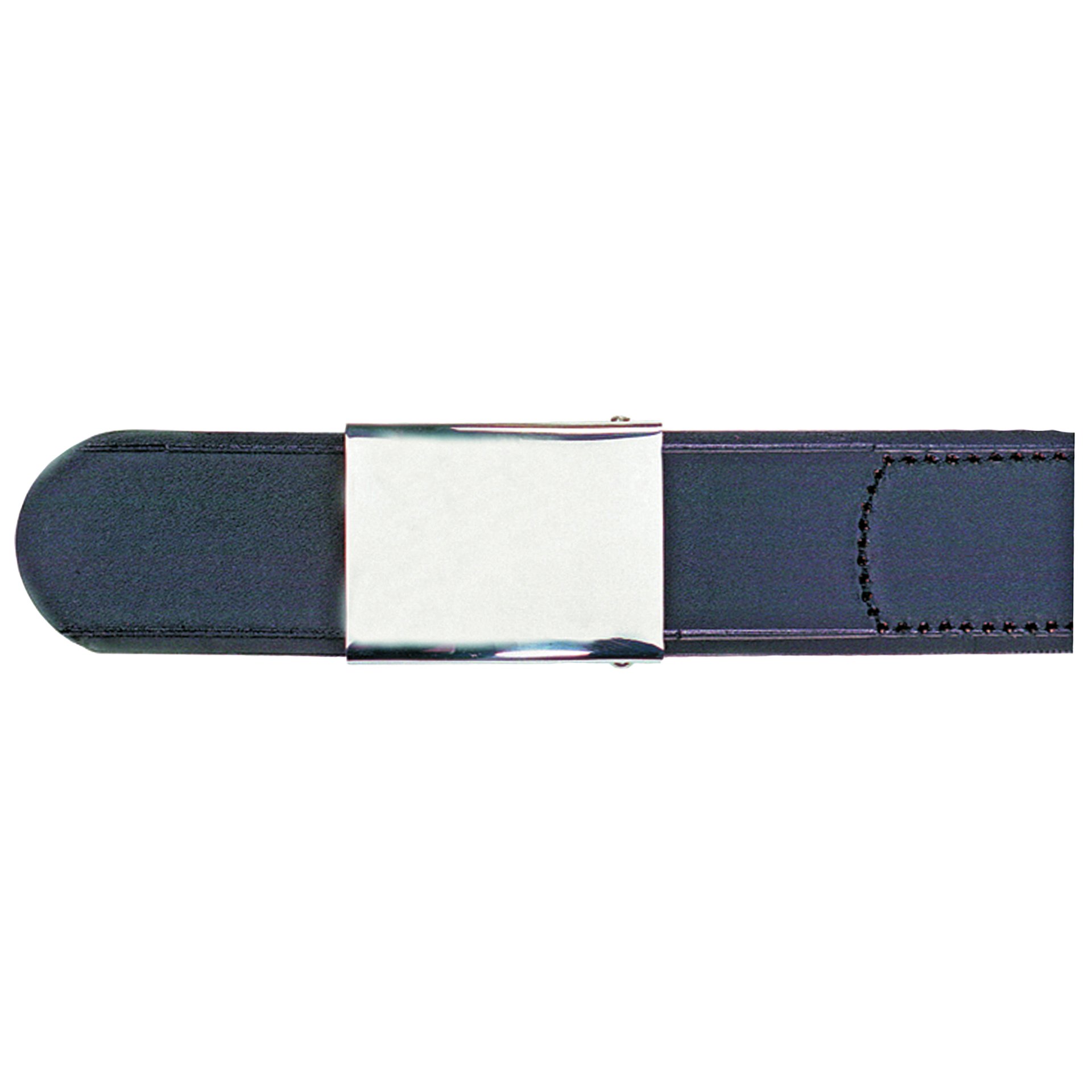 Koppel aus Rindleder - 4,5cm - schwarz - 85