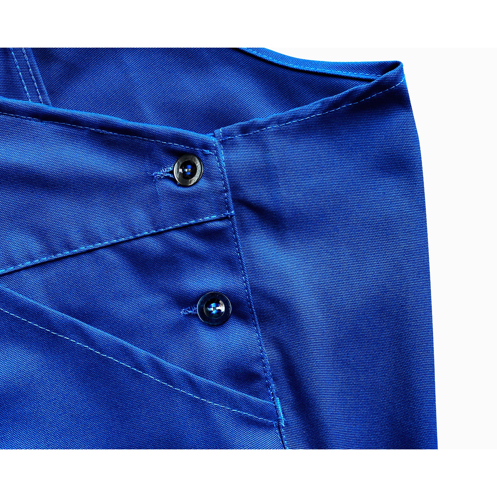 Latzhose, Canvas, super 3XL - Latzhose -  9 - Canvas - Übergröße - Kornblau - Größe: 3XL