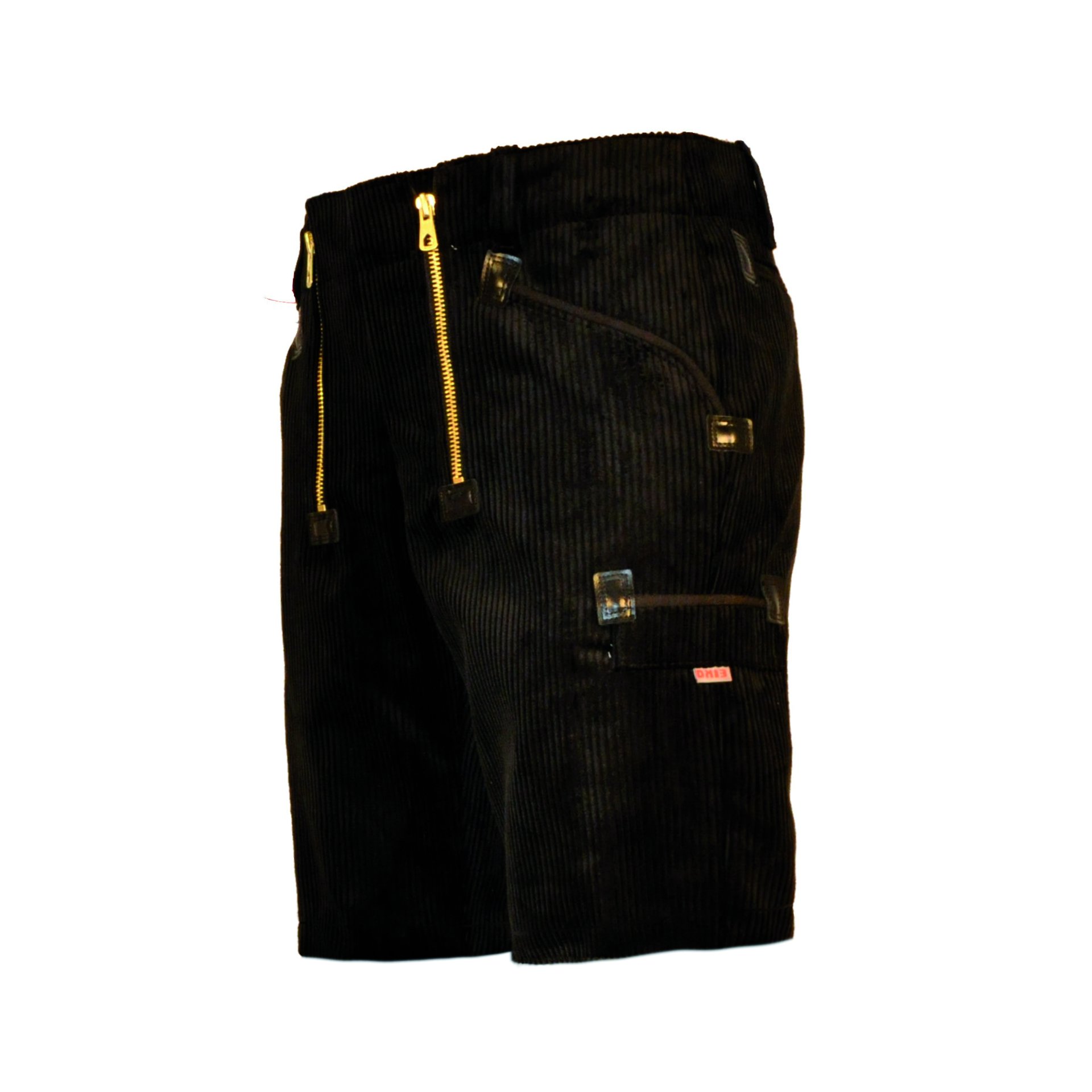 WESER - Zunftshort - Serie ZUNFT CLASSIC - Trenkercord -   Schwarz - Größe: 48