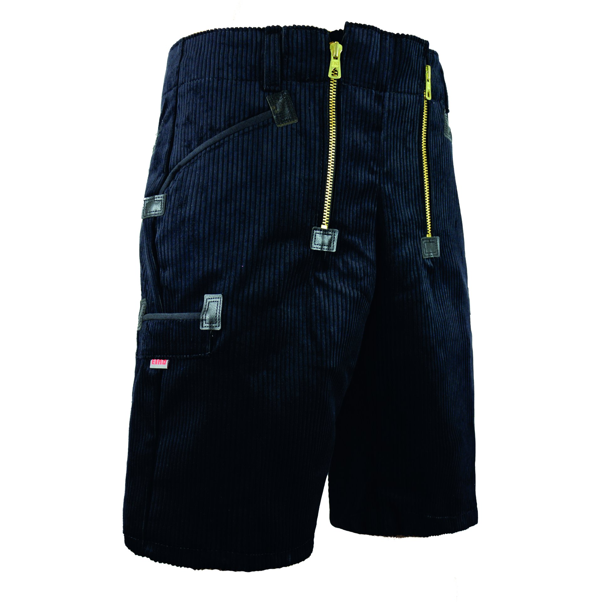 WESER - Zunftshort - Serie ZUNFT CLASSIC - Trenkercord -   Schwarz - Größe: 48