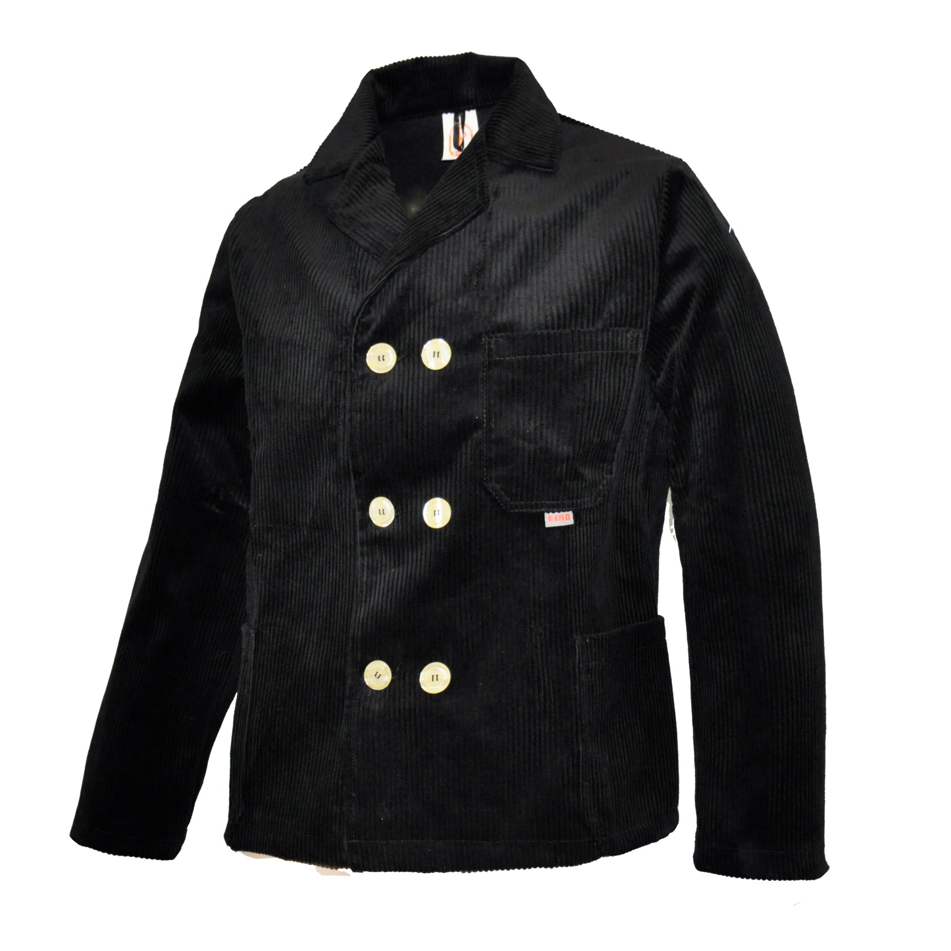 MAIN - Zunftjacke - Serie ZUNFT CLASSIC - Trenkercord -   Schwarz - Größe: 54